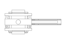 Butterfly valve B DN050 FVF MA V