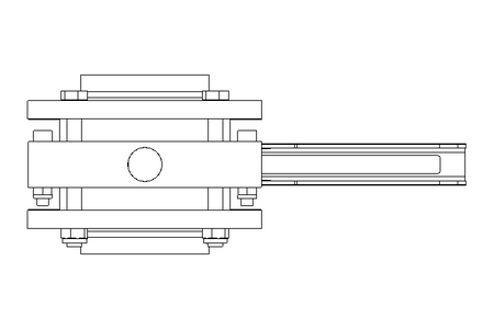 Butterfly valve B DN065 FVF MA V