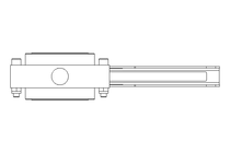 Butterfly valve B DN050 OVO MA V