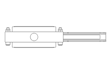 Butterfly valve B DN080 OVO MA V