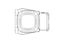 Motorreductor coaxial 0,37kW 49 1/min