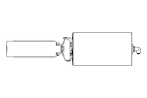 Scheibenventil B DN125 OVO NC F