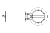 Scheibenventil B DN125 OVO NC F