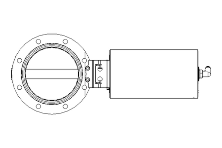 Scheibenventil B DN125 OVO NC F