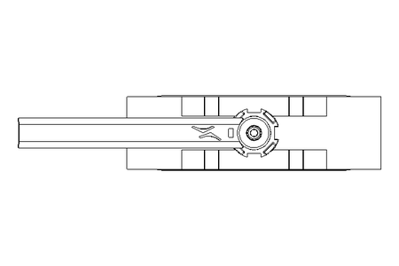 Butterfly valve B DN125 OVO MA F