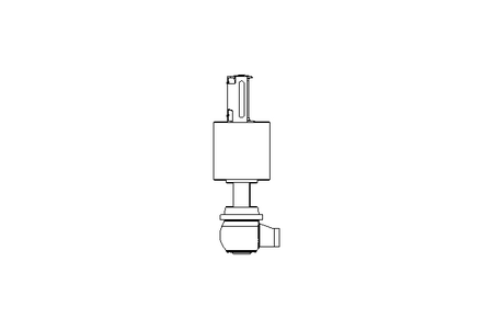 Aseptic seat valve SA DN040 10 NO P