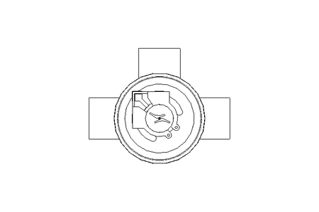 Double seat valve ML DN050 168 F