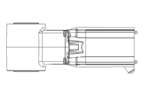 Kegelradgetriebemotor 12 Nm