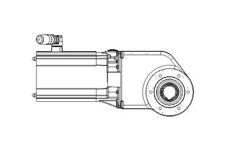 Kegelradgetriebemotor 12 Nm