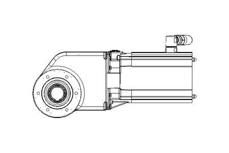 Kegelradgetriebemotor 12 Nm