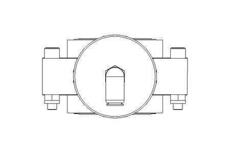 Butterfly valve B DN040 OVO NC HF