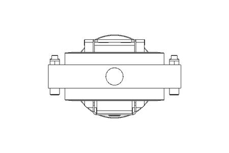 Scheibenventil B DN080 OVO NC HF