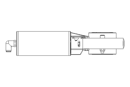 Scheibenventil B DN040 OVO NC E D4