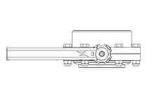 Butterfly valve B DN080 WVM MA F