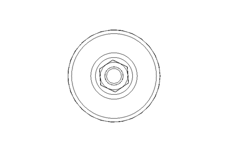 Pie articulado D=80 H=254 11000N M16