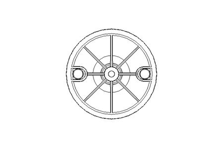 piede snodato D=100 H=207 16000N M16