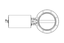 Vanne papillon B DN150 OVO NC E