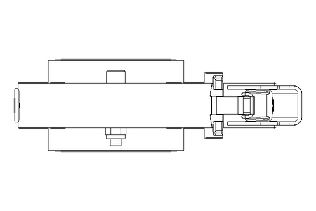 Butterfly valve B DN050 OVO MA HF