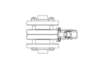 Válvula borboleta B OD1.0 FVF MA E