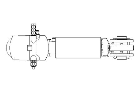 Butterfly valve B DN040 FVF NC E