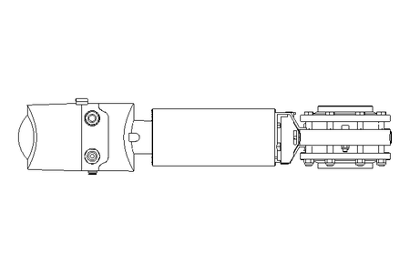 Butterfly valve B DN080 FVF NC E