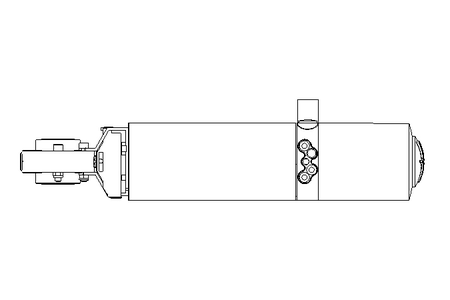 Butterfly valve B DN025 OVO NC E