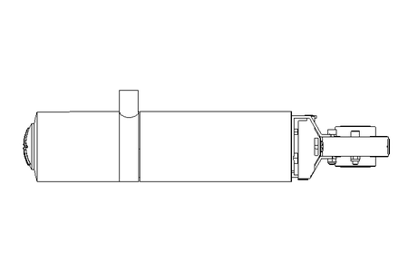 Butterfly valve B DN025 OVO NC E