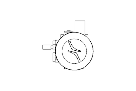 Butterfly valve B DN025 OVO NC E