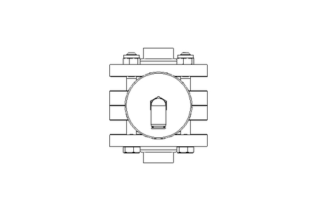 Butterfly valve B OD1.0 FVF NC E