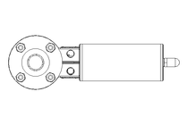 Butterfly valve B OD1.0 FVF NC E