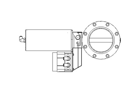 Válvula borboleta BR DN100 FVF NC E