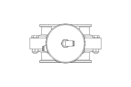 Дисковый клапан B DN100 CVC AA H