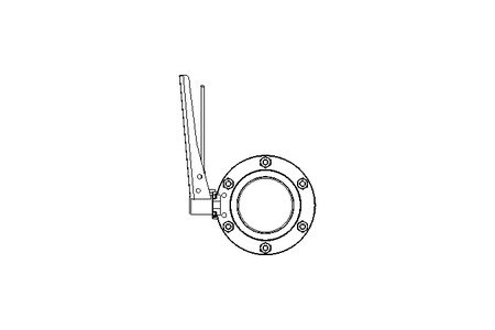 Butterfly valve B OD3.0 WVW MA E