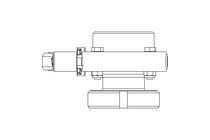 Butterfly valve B DN050 MVL MA X