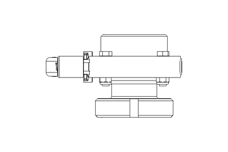 Butterfly valve B DN050 MVL MA X