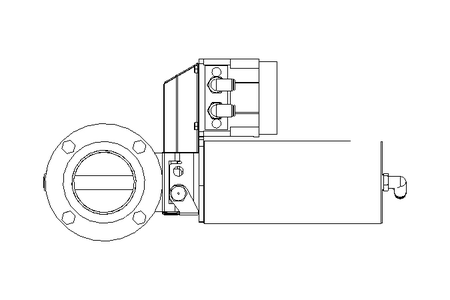 Butterfly valve BR DN065 FVF NC E