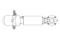 Butterfly valve B OD2.0 WVW NC E