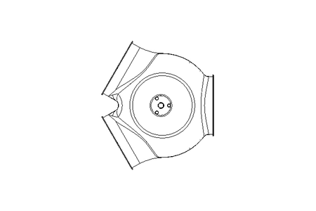 Two-way valve DN200