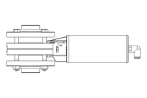 Butterfly valve B OD1.5 FVF NC E
