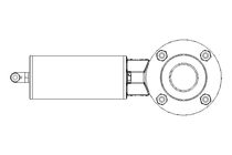 Butterfly valve B OD1.5 FVF NC E