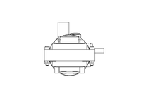 Butterfly valve B OD2.0 OVO NC E