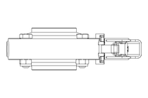 Butterfly valve B DN050 WVW MA X