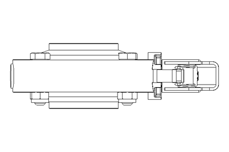 Butterfly valve B DN050 WVW MA X