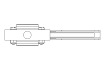 Butterfly valve B DN050 WVW MA X