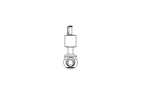 Aseptic seat valve SA DN080 10 NC P