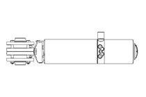 Butterfly valve B OD1.5 FVF NC E