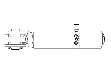 Butterfly valve B OD1.5 FVF NC E