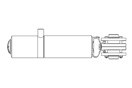 Válvula borboleta B OD1.5 FVF NC E