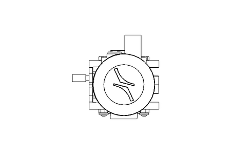 Butterfly valve B OD1.5 FVF NC E