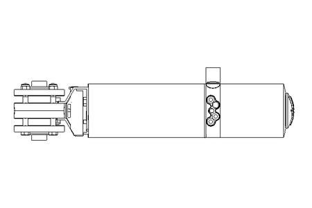 Butterfly valve B OD1.0 FVF NC E